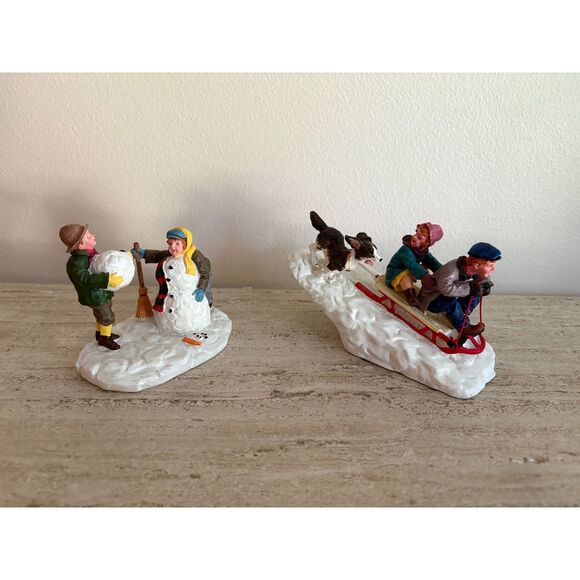 Lot of 2 VTG Lemax Figurines - Picture 2 of 6
